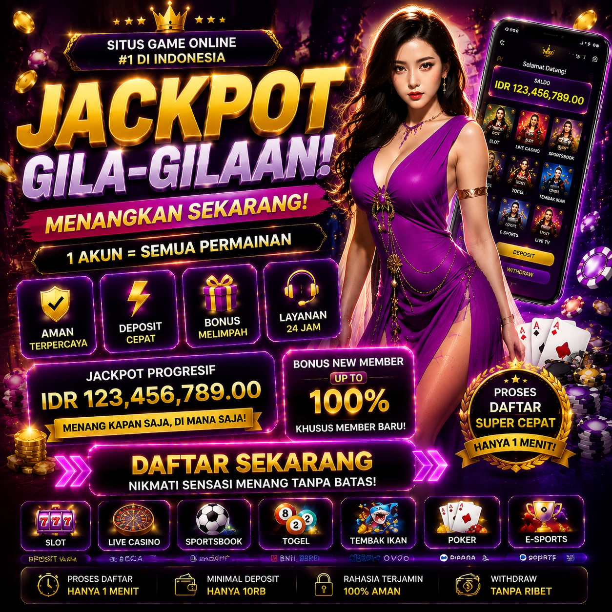 Ikon aplikasi amanahtoto resmi
